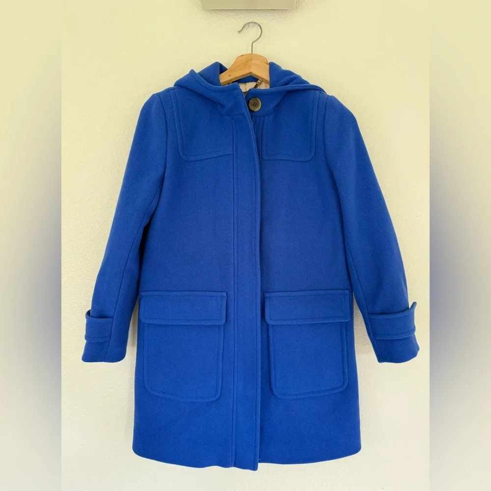 J. Crew Stadium Cloth Pea Coat - Picture 2 of 9